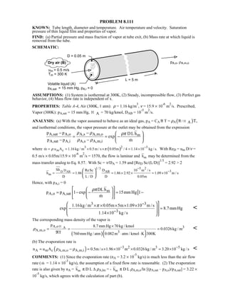 Heat transfer 5th ed incropera solution manual