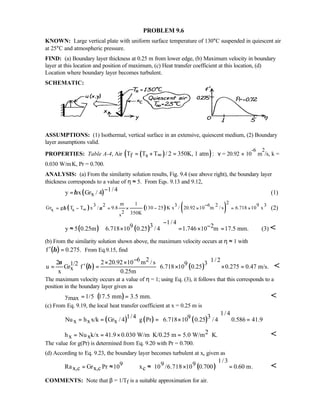 Heat transfer 5th ed incropera solution manual