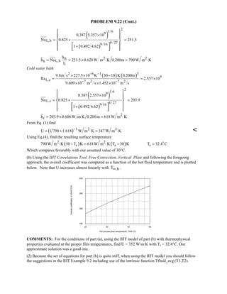 Heat transfer 5th ed incropera solution manual