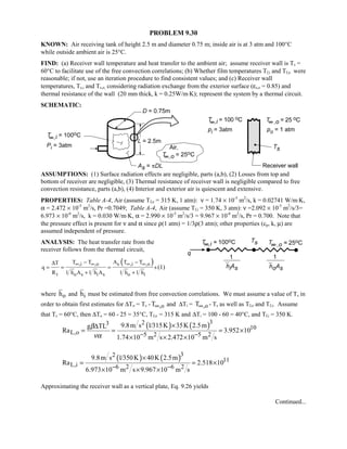Heat transfer 5th ed incropera solution manual