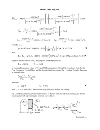 Heat transfer 5th ed incropera solution manual