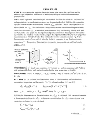 Heat transfer 5th ed incropera solution manual