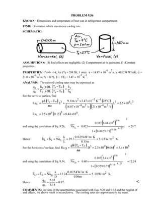 Heat transfer 5th ed incropera solution manual