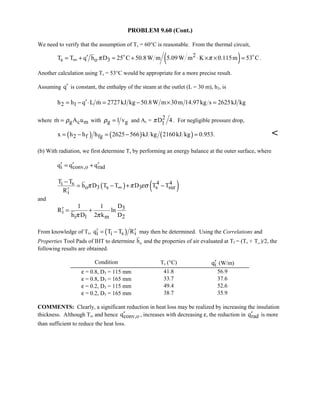Heat transfer 5th ed incropera solution manual