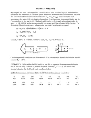 Heat transfer 5th ed incropera solution manual