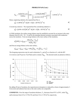 Heat transfer 5th ed incropera solution manual