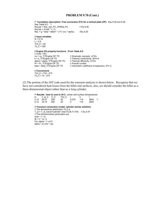 Heat transfer 5th ed incropera solution manual