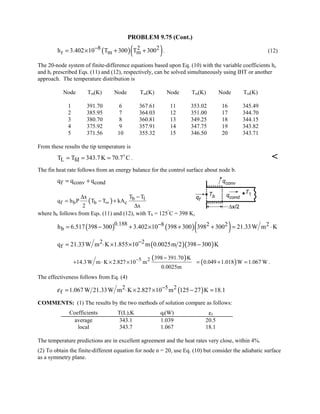 Heat transfer 5th ed incropera solution manual