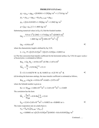 Heat transfer 5th ed incropera solution manual