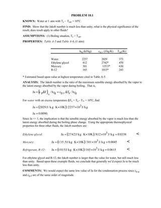 Heat transfer 5th ed incropera solution manual