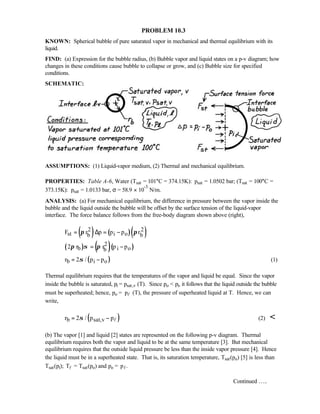 Heat transfer 5th ed incropera solution manual