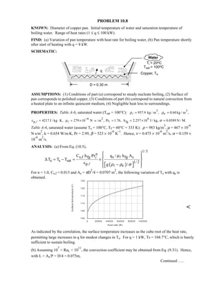 Heat transfer 5th ed incropera solution manual