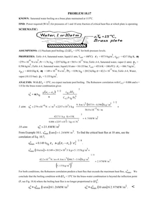 Heat transfer 5th ed incropera solution manual