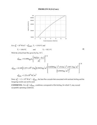 Heat transfer 5th ed incropera solution manual