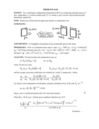Heat transfer 5th ed incropera solution manual