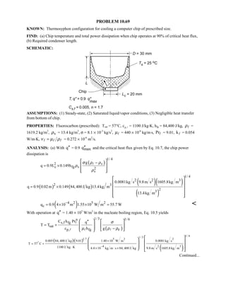 Heat transfer 5th ed incropera solution manual