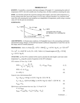 Heat transfer 5th ed incropera solution manual