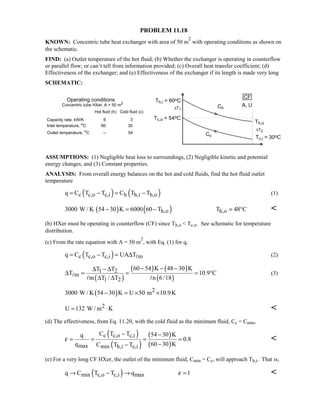Heat transfer 5th ed incropera solution manual