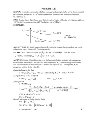 Heat transfer 5th ed incropera solution manual