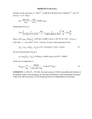 Heat transfer 5th ed incropera solution manual
