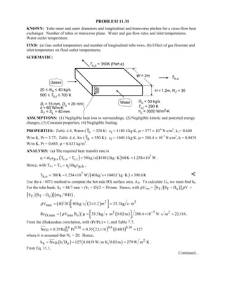 Heat transfer 5th ed incropera solution manual