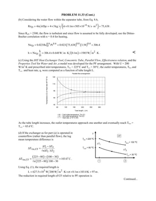 Heat transfer 5th ed incropera solution manual
