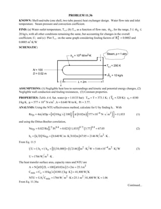 Heat transfer 5th ed incropera solution manual