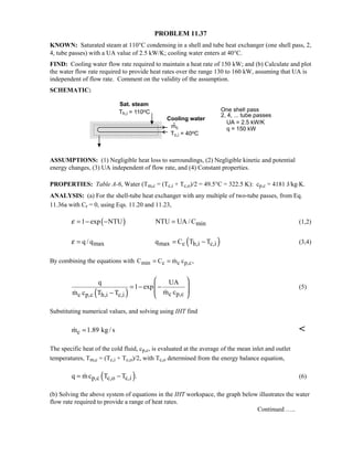 Heat transfer 5th ed incropera solution manual
