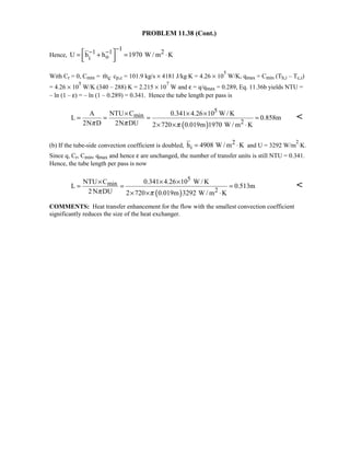 Heat transfer 5th ed incropera solution manual