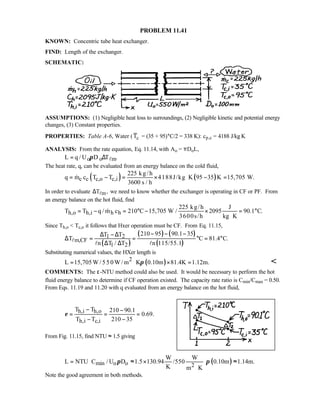 Heat transfer 5th ed incropera solution manual