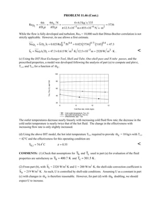 Heat transfer 5th ed incropera solution manual