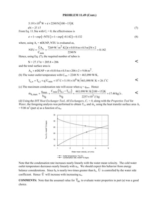 Heat transfer 5th ed incropera solution manual