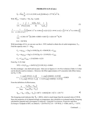 Heat transfer 5th ed incropera solution manual