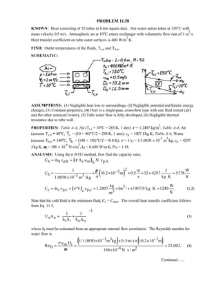 Heat transfer 5th ed incropera solution manual