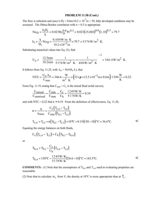 Heat transfer 5th ed incropera solution manual