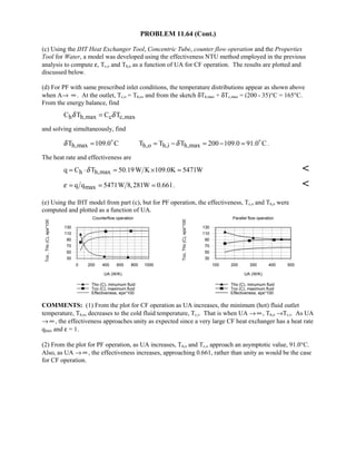 Heat transfer 5th ed incropera solution manual