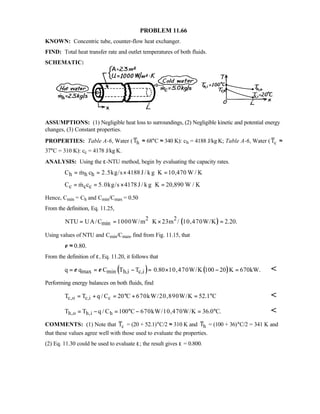 Heat transfer 5th ed incropera solution manual