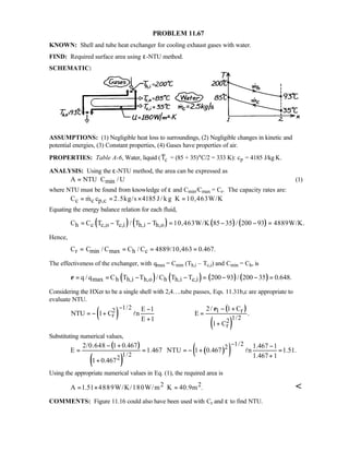 Heat transfer 5th ed incropera solution manual