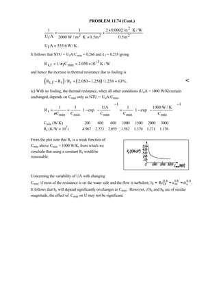 Heat transfer 5th ed incropera solution manual