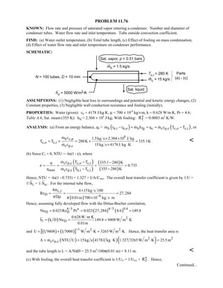 Heat transfer 5th ed incropera solution manual