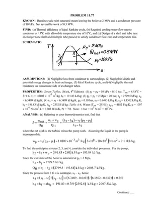 Heat transfer 5th ed incropera solution manual