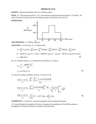 Heat transfer 5th ed incropera solution manual