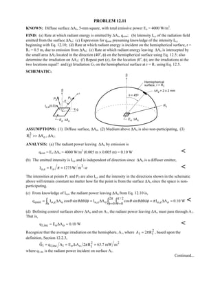 Heat transfer 5th ed incropera solution manual