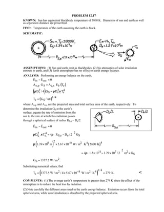 Heat transfer 5th ed incropera solution manual