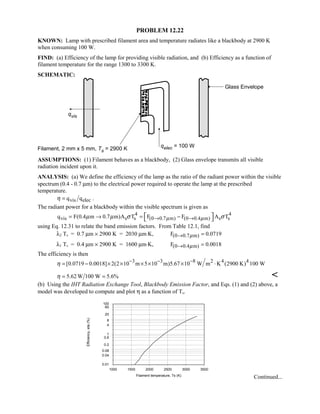 Heat transfer 5th ed incropera solution manual