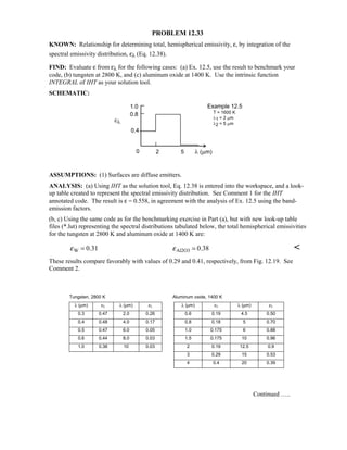 Heat transfer 5th ed incropera solution manual