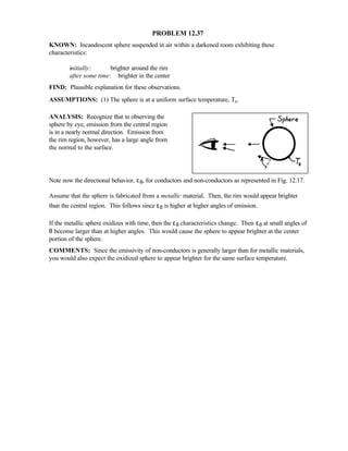Heat transfer 5th ed incropera solution manual