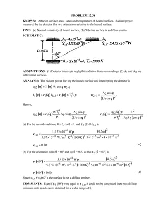 Heat transfer 5th ed incropera solution manual