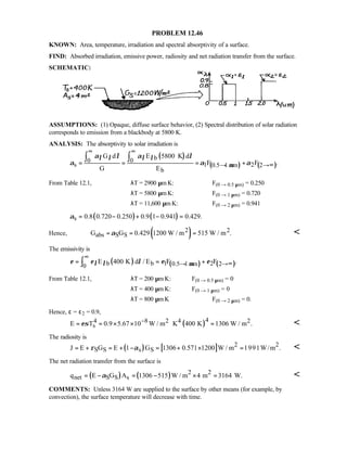 Heat transfer 5th ed incropera solution manual