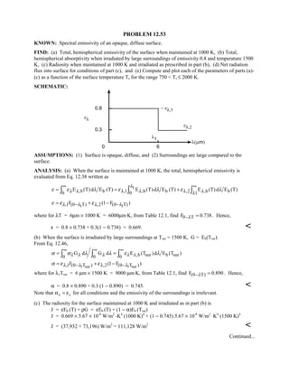 Heat transfer 5th ed incropera solution manual